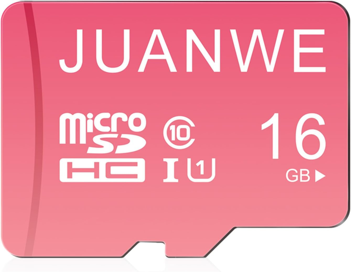 16GB Micro SD Card Microsdhc Memory Card with SD Adapter, C10, U1,TF Card 16GB for Dash Cam, Security Camera, Pink